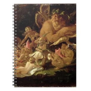 Puck and Fairies, from 'A Midsummer Night's Dream' Notebook