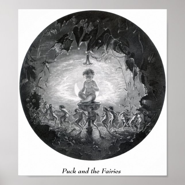 Puck and the Fairies Poster (Front)