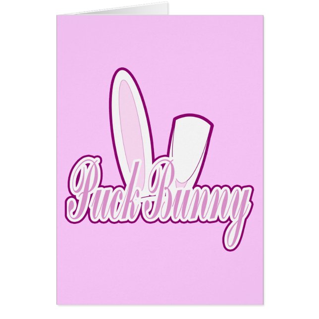 Puck Bunny Card (Front)