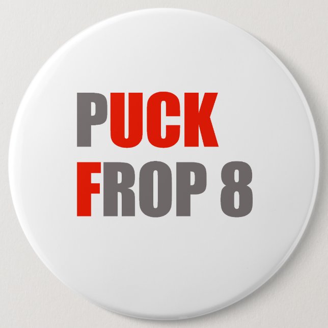 Puck Frop 8 6 Cm Round Badge (Front)