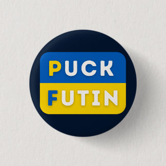 Puck Futin 3 Cm Round Badge