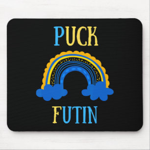 Puck Futin Meme Funny Design Ukraine Russia Mouse Mat