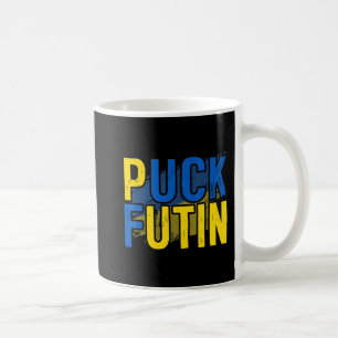 Puck Futin Meme I Stand With Ukraine Ukrainian Lov Coffee Mug