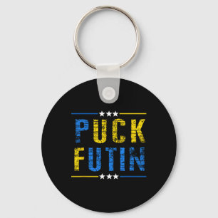 Puck Futin Meme I Stand With Ukraine Ukrainian Lov Key Ring