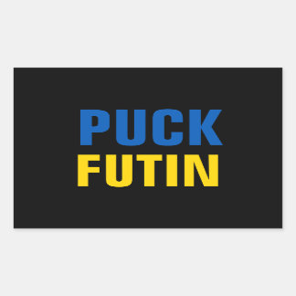 Puck Futin Rectangular Sticker