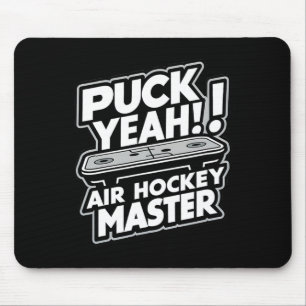 Puck Master Funny Air-hockey Design Mouse Mat