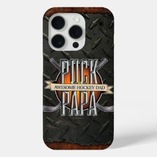 Puck Papa (Hockey Dad) iPhone 15 Pro Case