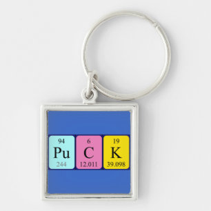 Puck periodic table name keyring