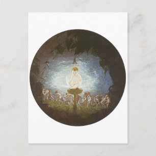 Puck Print by Richard Dadd Postcard