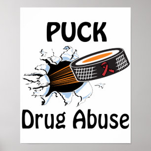 Puck The Causes Drug Abuse Poster
