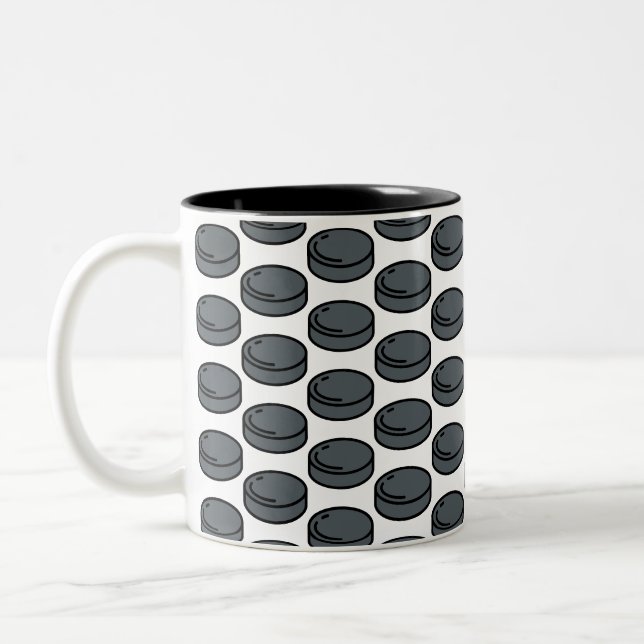 puck Two-Tone coffee mug (Left)