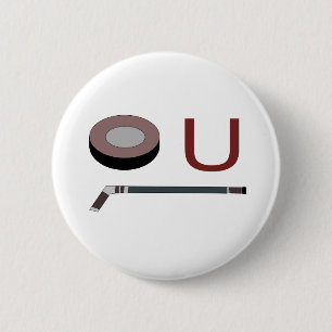"Puck" U 6 Cm Round Badge