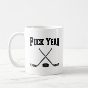 Puck Yeah Hockey Coffee Mug