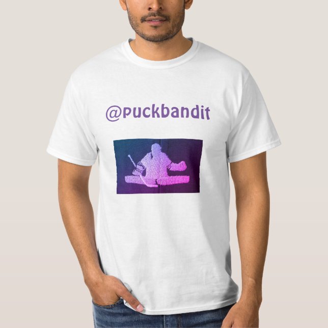 Puckbandit T-Shirt (party in the back) (Front)