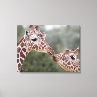 Pucker Up! - Wrapped Canvas