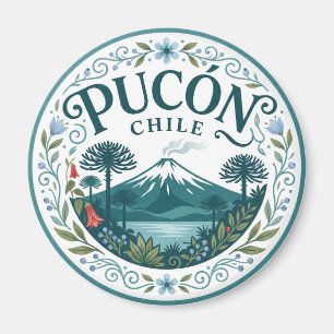 Pucón Chile Magnet