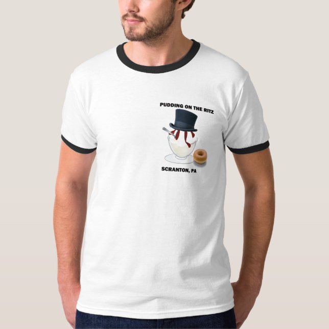 Pudding on the Ritz T-Shirt (Front)
