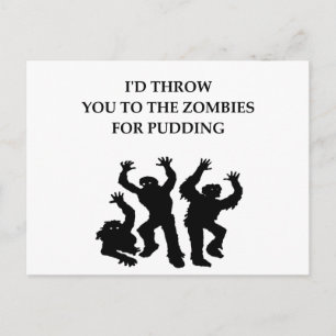 pudding postcard
