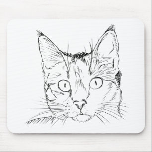 Puddy Cat Mouse Mat