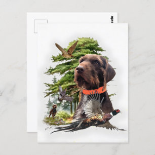Pudelpointers Postcard