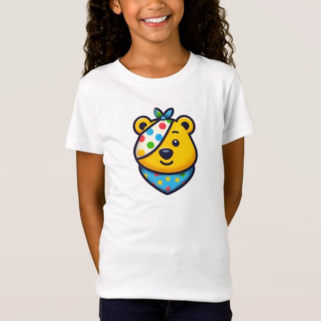 Pudsey Colorful Bear T-Shirt (Front)