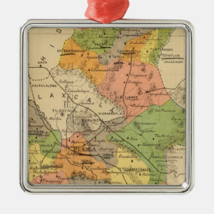 Puebla, Mexico Metal Tree Decoration