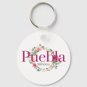 Puebla Mexico Travel Destination Bridesmaid  Key Ring