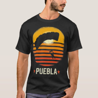 Puebla Paragliding Hanggliding Shirt Glider Retro 