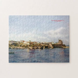 Pueblo costero/Pobo costeiro/Coastal town Jigsaw Puzzle
