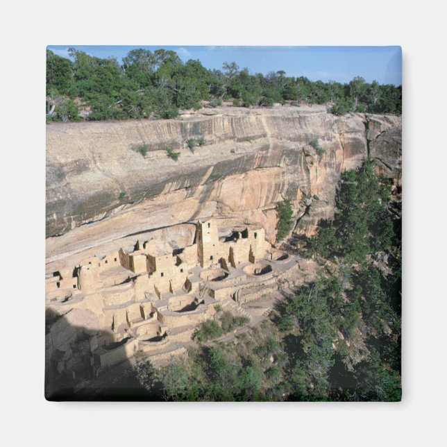 Pueblo Indian cliff dwellings Magnet (Front)