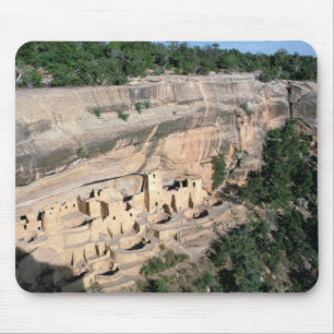Pueblo Indian cliff dwellings Mouse Mat