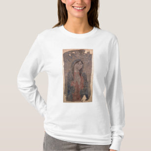 Pueblo Indian hide Painting of a Madonna, 1675 T-Shirt