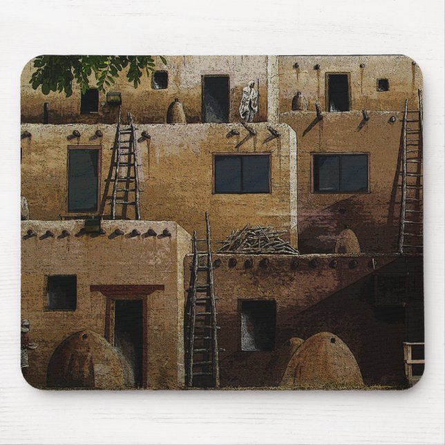 Pueblo Mouse Mat (Front)