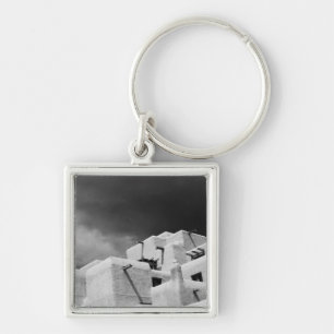 Pueblo style adobe Inn at Loretto, Santa Fe, New 2 Key Ring