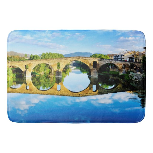 Puente La Reina Bath Mat (Front)