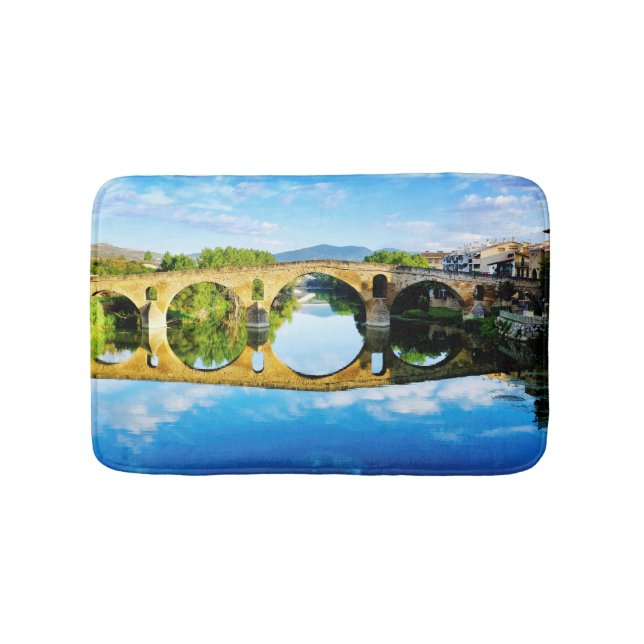 Puente La Reina Bath Mat (Front)