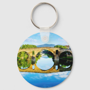 Puente La Reina Key Ring