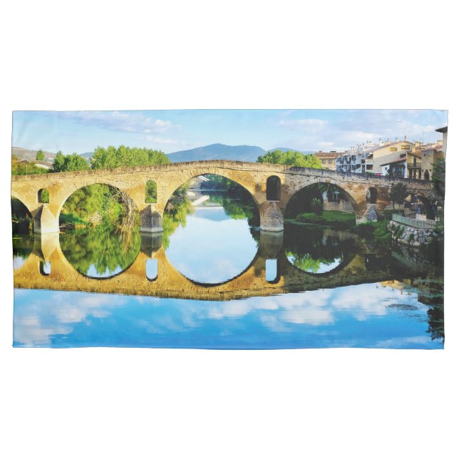 Puente La Reina Pillowcase (Front-Left)