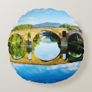 Puente La Reina Round Cushion