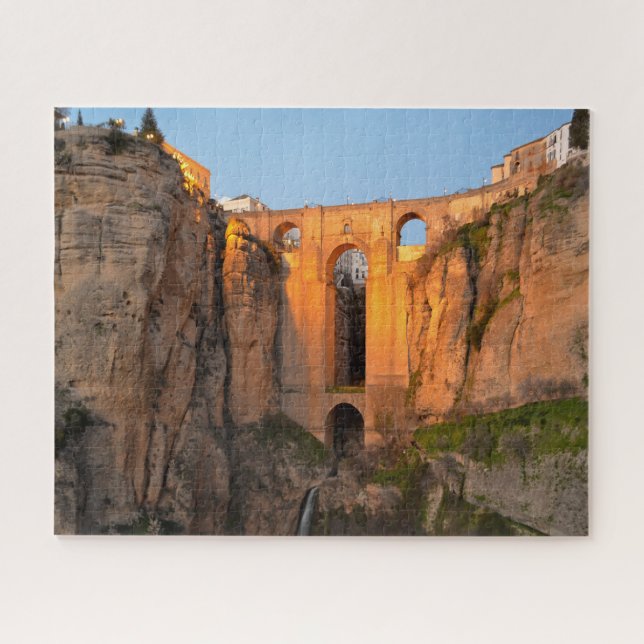 Puente Nuevo Ronda Bridge Jigsaw Puzzle (Horizontal)