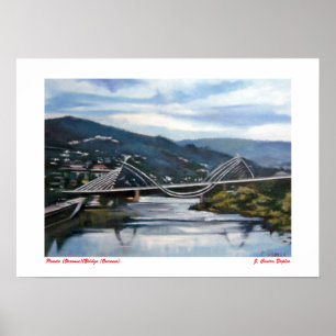 Puente (Ourense)/Bridge (Ourense) Poster