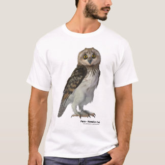 Pueo, the Hawaiian Owl T-Shirt