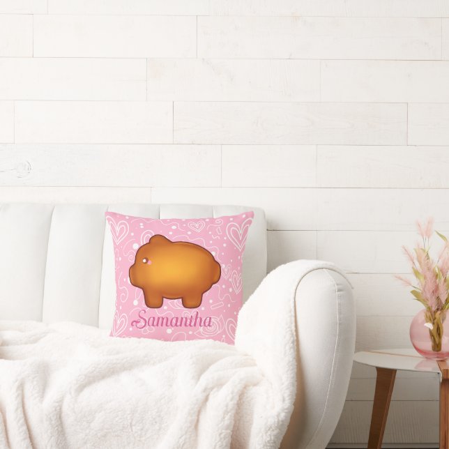 Puerquito De Piloncillo Pan Dulce Cushion (Couch)
