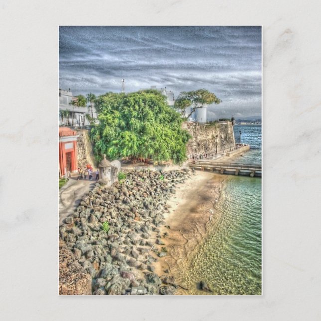 Puerta de San Juan (Old entry door Old San Juan) Postcard (Front)