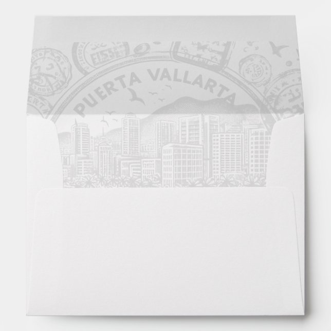 Puerta Vallarta Passport Envelope (Back (Bottom))