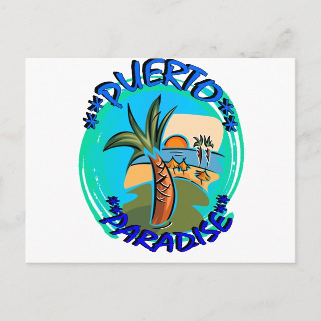Puerto Paradise Postcard (Front)
