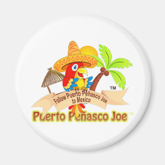 Puerto Penasco Mexico Parrot Magnet