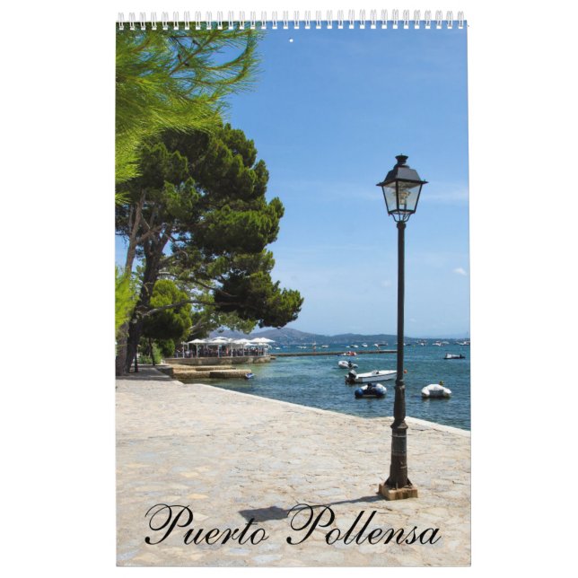 Puerto Pollensa Calendar (single page upright) (Cover)