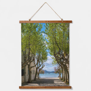 Puerto Pollensa Pine Walk Mallorca Hanging Tapestry