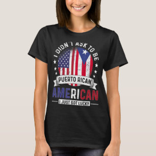 Puerto Rican American Countries Pride Cuba Puerto T-Shirt